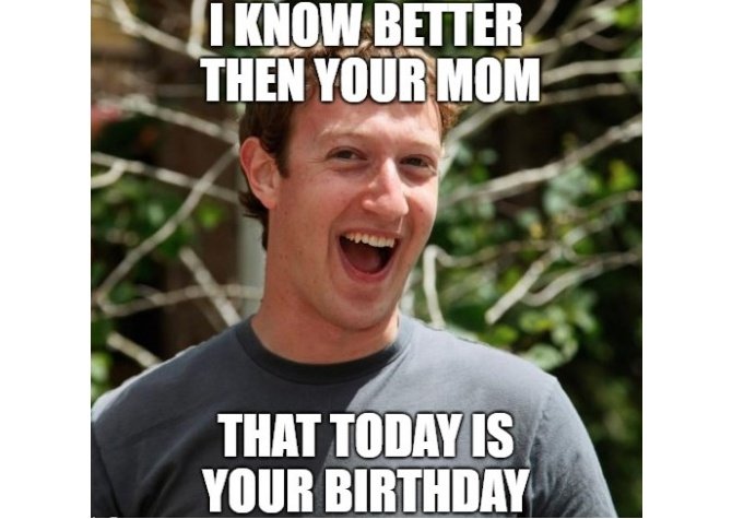 Zuckerberg knows everything