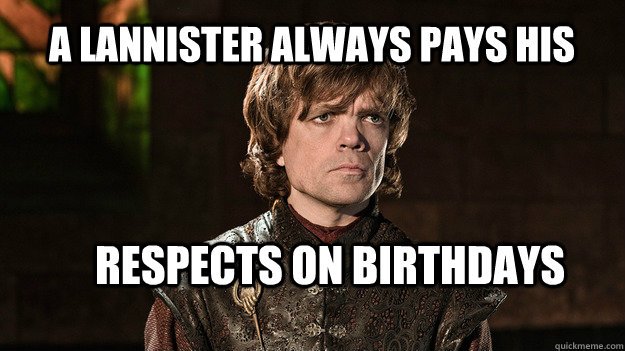 Lannister always pays his respects