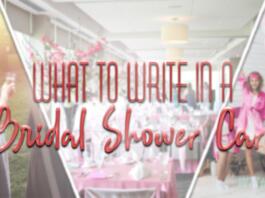 What to Write in a Bridal Shower Card